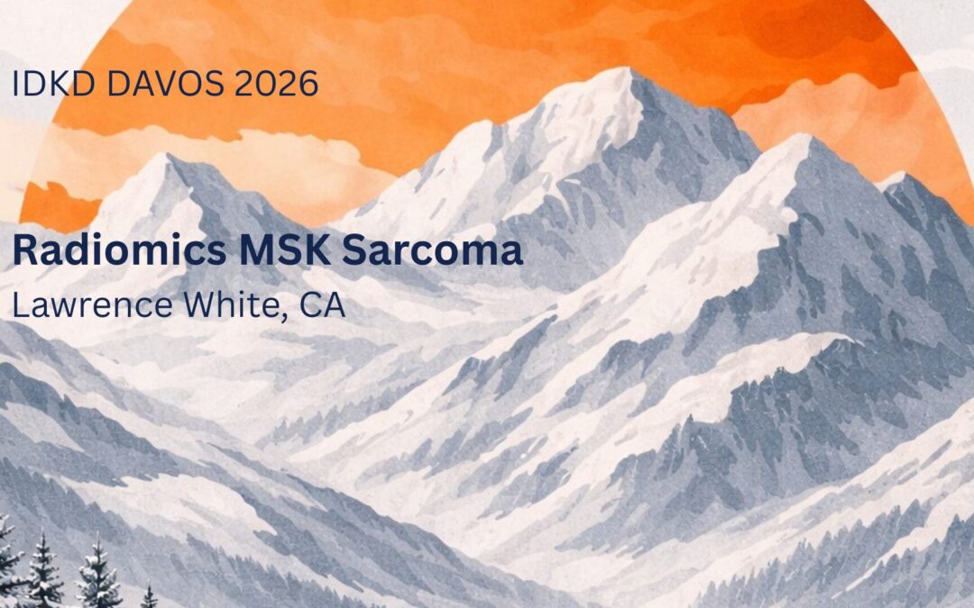 IDKD Davos 2026 – Radiomics MSK Sarcoma