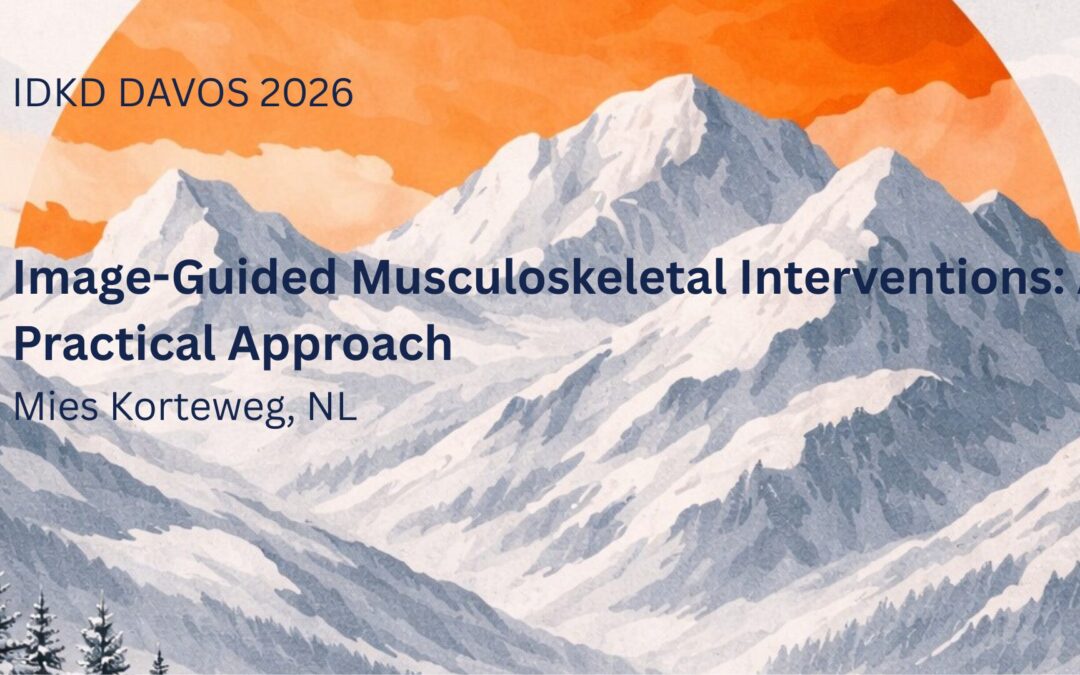 IDKD Davos 2026 – Image – Guided Musculoskeletal Interventions: A Practical Approach