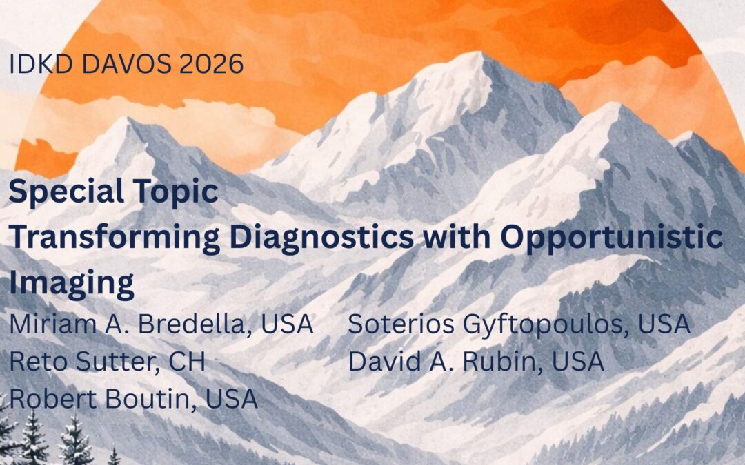 IDKD Davos 2026 – Special Topic: Transforming Diagnostics with Opportunistic Imaging
